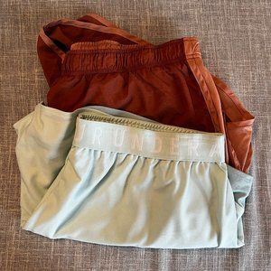 2 Paris of Athletic Shorts | Under Armor and Nike